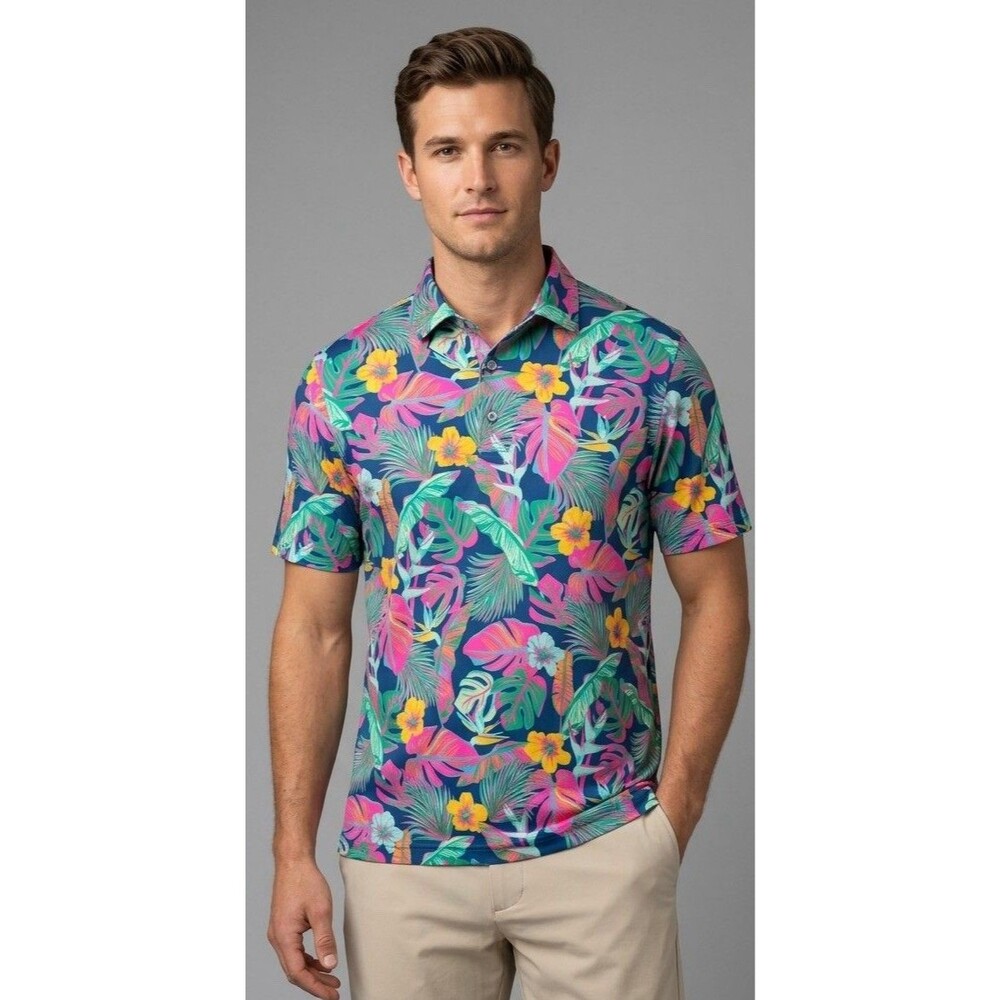Chubbies Men’s Tropical Shirt Size Large